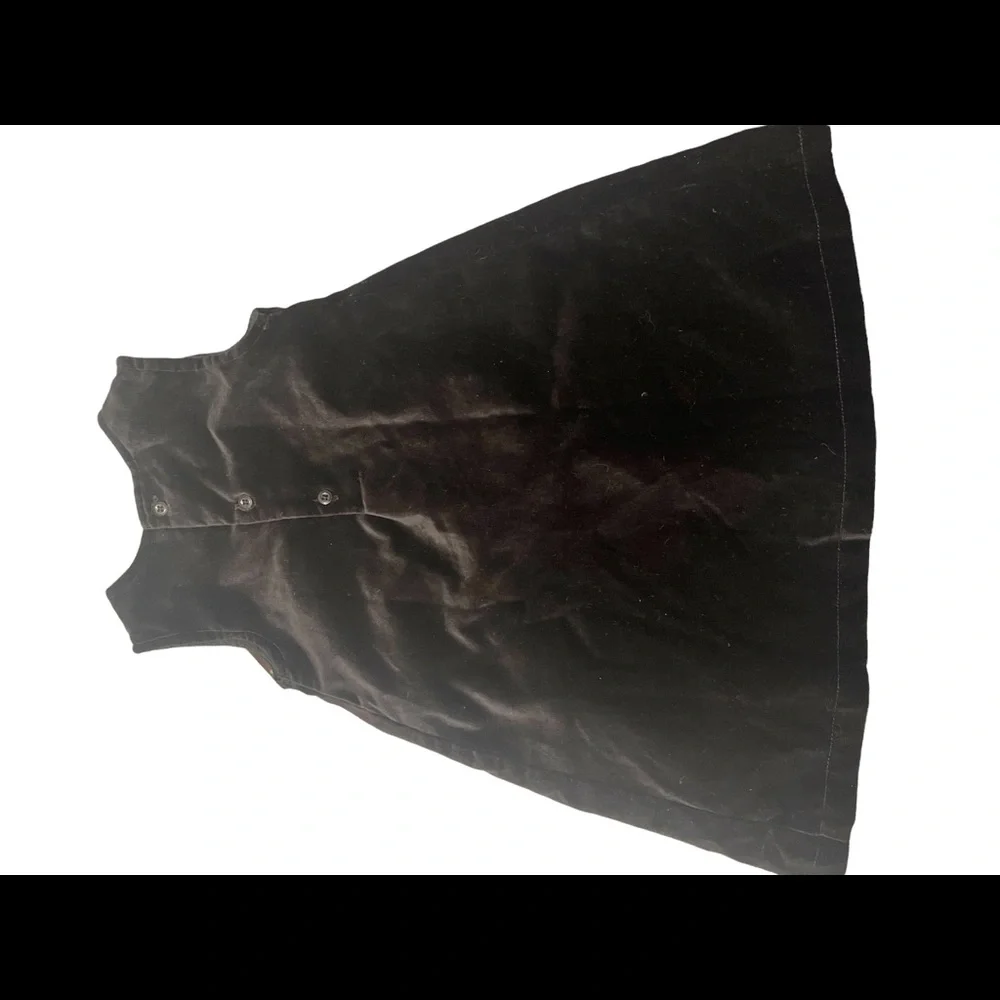 CARTER’S Black Velvet Dress - Picture 6 of 8